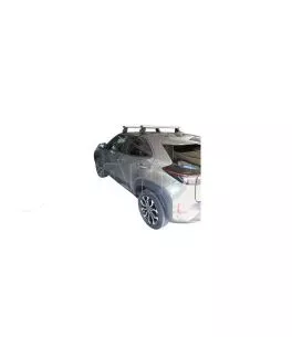 KIT ΜΕ ΜΠΑΡΕΣ ΟΡΟΦΗΣ ΓΙΑ TOYOTA YARIS CROSS XP210 5D 2020+ ΑΛΟΥΜΙΝΙΟΥ MENABO (AL1-3360/ΜΒ-FIX077G) 