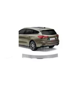TRIM ΜΑΡΚΕ ΠΟΡΤ ΜΠΑΓΚΑΖ ΧΡΩΜΙΟ ΜΕΤΑΛΛΙΚΟ S-DIZAYN ΓΙΑ FORD FOCUS SW 2018+ - 1 TEM. 