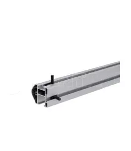 Πλήρες Σετ με Μπάρες Οροφής Αλουμινίου Airdyn L 125 cm και Άκρα Τοποθέτησης για Επαγγελματικά Οχήματα και Van Menabo - 2 τεμ. 