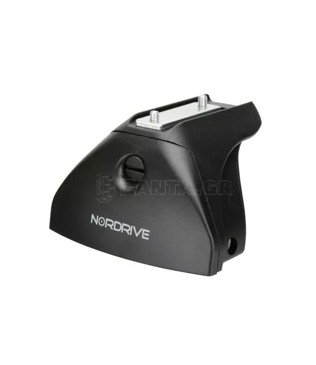 ΜΠΑΡΕΣ ΟΡΟΦΗΣ ΣΙΔΗΡΟΥ QUADRA L 127 cm MAX-LOAD ΣΕΤ ΣΕ ΜΑΥΡΟ ΧΡΩΜΑ ΜΕ ΠΡΟΣΤΑΤΕΥΤΙΚΑ ΚΑΠΑΚΙΑ ΑΚΡΩΝ EVOS LP ΓΙΑ ΑΠΛΗ ΟΡΟΦΗ NORDRIVE