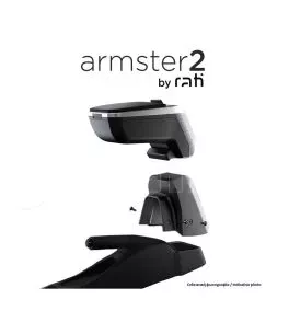 ΟΛΟΚΛΗΡΩΜΕΝΟΣ ΤΕΜΠΕΛΗΣ ARMSTER 2 ΓΙΑ RENAULT CLIO III 2005-2013 ΜΕ ΑΠΟΣΠΩΜΕΝΗ ΤΣΕΠΗ ΑΠΟ ΠΛΑΣΤΙΚΟ ΚΑΙ ΔΕΡΜΑΤΙΝΗ ΣΕ ΓΚΡΙ ΠΛΑΙΣΙΟ Κ 