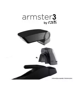 ΟΛΟΚΛΗΡΩΜΕΝΟΣ ΤΕΜΠΕΛΗΣ ARMSTER 3 ΓΙΑ FIAT 500e 2020+ ΑΠΟ ΠΛΑΣΤΙΚΟ ΚΑΙ ΥΦΑΣΜΑ ΣΕ ΜΑΥΡΟ ΧΡΩΜΑ ΜΕ ΑΝΤΑΠΤΟΡΑ ΤΟΠΟΘΕΤΗΣΗΣ RATI - 1 ΣΕ 