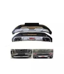 Skid Plates Προφυλακτήρων Body kit Για Εμπρός Και Πίσω Προφυλακτήρα Για Hyundai Tucson 2021+ 2 Τεμάχια 