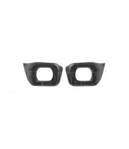 Καπάκια Προβολέα Εμπρός Πλαινά Για Ford Ranger T8 2019+  Μαύρα Αριστερό & Δεξί 2 Τεμάχια 