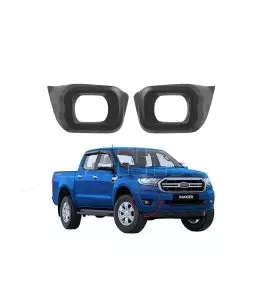 Καπάκια Προβολέα Εμπρός Πλαινά Για Ford Ranger T8 2019+  Μαύρα Αριστερό & Δεξί 2 Τεμάχια 