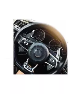 Paddles Shift Αλουμινίου Για VW Golf VII (7) 13-17 / VW Tiguan 17+ Ασημί 2 Τεμάχια 
