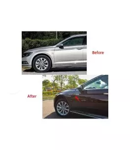 Αυτοκόλλητα Σήματα Φτερού / Πόρτας Για VW Tiguan / Passat R-Line 4 Τεμάχια 