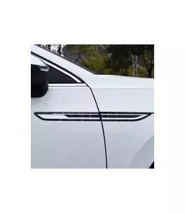 Αυτοκόλλητα Σήματα Φτερού / Πόρτας Για VW Tiguan / Passat R-Line 4 Τεμάχια 