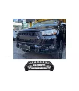 Μάσκα Για Toyota Hilux 21+ 4 Πορτο & 1,5 Cab Μαύρο Χρώμα 