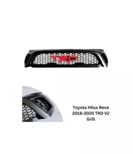Μάσκα Για Toyota Hilux 2015+ Revo Μαύρο Χρώμα TRD 
