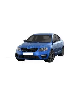 Μπροστινός Προφυλακτήρας Για Skoda Octavia III (3) 5E 14-16 Με Μαύρη Μάσκα RS Look 