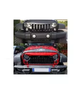 Μπροστινά Φανάρια Set Για Jeep Wrangler 96+ / Mercedes-Benz G-Class W463 / Hummer H1/H2 / Harley-Davidson Led Angel Eyes / DRL P 