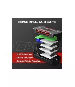 Εκκινητής Μπαταριών Αυτοκινήτου, Powerbank, Φακός Led 3 Σε1 Lokithor J1500 12 Volt 1500A 