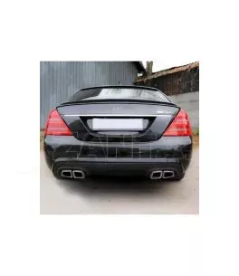 Αεροτομή Πορτ Παγκάζ Για Mercedes-Benz S-Class W221 05-13 Amg Look Lipspoiler Από Abs Πλαστικό 