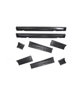 Πλαινά Μασπιέ & Τριμ Πόρτας Σετ Για Bmw 3 E30 82-94 2D M-Technik 2 Από Abs Πλαστικό 8 Τεμάχια 
