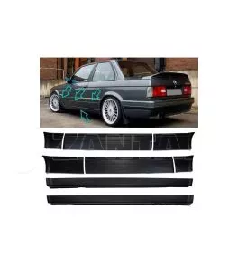 Πλαινά Μασπιέ & Τριμ Πόρτας Σετ Για Bmw 3 E30 82-94 2D M-Technik 2 Από Abs Πλαστικό 8 Τεμάχια 