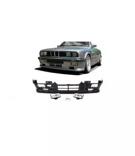 Μπροστινός Προφυλακτήρας Για Bmw 3 E30 83-85  Pre-Facelift M-Technik 1 Look Με Προβολείς Ομίχλης 