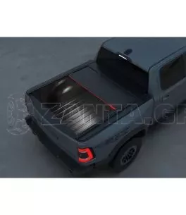 Tessera Roll+ ρολό καπάκι σε Μαύρο Ματ Dodge Ram 2019+ (1500 - 1500 TRX - 1500 CLASSIC) 