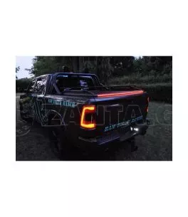 Tessera Roll+ ρολό καπάκι σε Μαύρο Ματ Dodge Ram 2019+ (1500 - 1500 TRX - 1500 CLASSIC) 