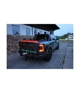 Tessera Roll+ ρολό καπάκι σε Μαύρο Ματ Dodge Ram 2019+ (1500 - 1500 TRX - 1500 CLASSIC) 