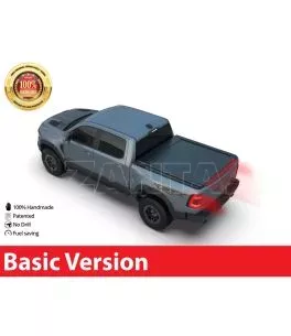 Tessera Roll+ ρολό καπάκι σε Μαύρο Ματ Dodge Ram 2019+ (1500 - 1500 TRX - 1500 CLASSIC) 
