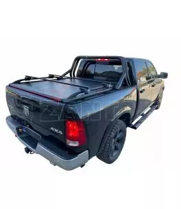 Tessera Roll+ ρολό καπάκι σε Μαύρο Ματ Dodge Ram 2019+ (1500 - 1500 TRX - 1500 CLASSIC) 