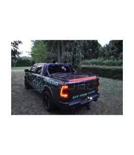 Tessera Roll+ ρολό καπάκι σε Μαύρο Ματ Dodge Ram 2019+ (1500 - 1500 TRX - 1500 CLASSIC) 