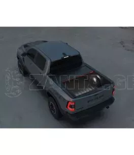 Ηλεκτρικό ρολό αλουμινίου Tessera Roll+ (BASIC + E-KIT έκδοση) σε μαύρο ματ Dodge Ram 2019+ (1500 - 1500 TRX - 1500 CLASSIC) 