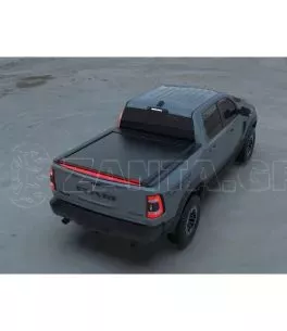 Ηλεκτρικό ρολό αλουμινίου Tessera Roll+ (BASIC + E-KIT έκδοση) σε μαύρο ματ Dodge Ram 2019+ (1500 - 1500 TRX - 1500 CLASSIC) 