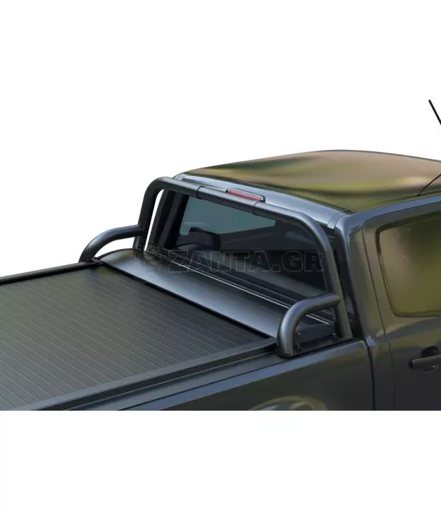 Μαύρο ματ ανοξείδωτο Roll bar ενάμιση σκέλους Dodge Ram 2019+ (1500 - 1500 TRX - 1500 CLASSIC)