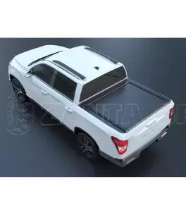 Tessera Roll+ ρολό καπάκι σε Μαύρο Ματ SsangYong Musso-Rexton Sports 2018+
