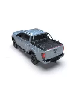 Μαύρο ματ ανοξείδωτο Roll bar δύο σκελών Nissan Navara 2023+ (non-EU model) 