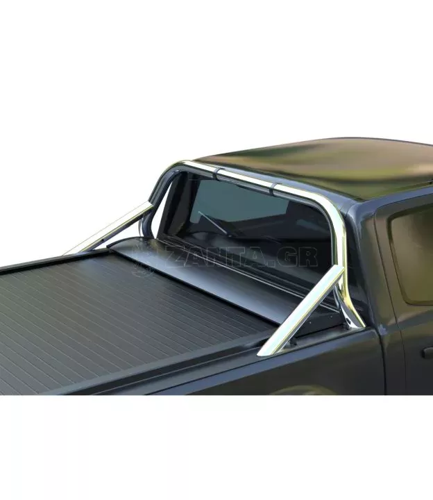 Ανοξείδωτο Roll bar Sport Design ενάμιση σκέλους Nissan Navara 2023+ (non-EU model)