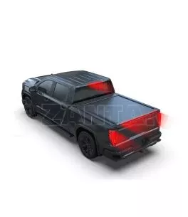 Tessera Roll+ ρολό καπάκι σε Μαύρο Ματ GMC Sierra 1500 2019+ 