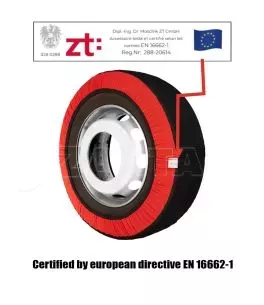 Χιονοκουβέρτες για φορτηγά και λεωφορεία Rescal - μέγεθος 180 - σετ 2τμχ. 
