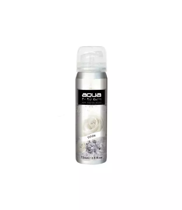 ΑΡΩΜΑΤΙΚΟ ΑΥΤΟΚΙΝΗΤΟΥ ΣΕ ΣΠΡΕΙ (SPRAY) ΜΕ ΑΡΩΜΑ WHITE MUSK FLOWERS SERIES 75ml AQUA - 1 TEM.