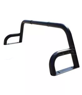Μαύρο ματ ανοξείδωτο Roll bar ενάμιση σκέλους (RB 406 INOX BLACK) Toyota Tacoma 2016+ 