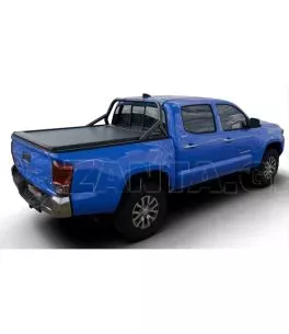 Μαύρο ματ ανοξείδωτο Roll bar Sport Design ενάμιση σκέλους (RB 4061 INOX BLACK) Toyota Tacoma 2016+ 