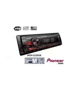 Radio USB / AUX Pioneer MVH-S120UB Universal 1DIN Με Αποσπώμενη Πρόσοψη 