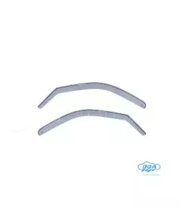 ΖΕΥΓΑΡΙ ΜΠΡΟΣΤΙΝΟΙ ΑΝΕΜΟΘΡΑΥΣΤΕΣ ΓΙΑ RENAULT KANGOO 3D 1997-2007 / NISSAN KUBISTAR 2D 1997-2008 ΑΠΟ ΕΥΚΑΜΠΤΟ ΧΥΤΟ ΑΚΡΥΛΙΚΟ ΓΥΑΛΙ 