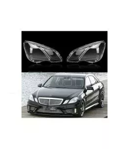 Κρύσταλλα Φαναριών Για Mercedes-Benz E-Class W212 Pre-Facelift Sedan / Touring 09-13 Ζευγάρι 2 Τεμάχια 