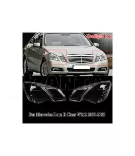 Κρύσταλλα Φαναριών Για Mercedes-Benz E-Class W212 Pre-Facelift Sedan / Touring 09-13 Ζευγάρι 2 Τεμάχια 