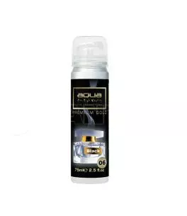 ΑΡΩΜΑΤΙΚΟ ΑΥΤΟΚΙΝΗΤΟΥ ΣΕ ΣΠΡΕΙ (SPRAY) ΜΕ ΑΡΩΜΑ BLACK PREMIUM GOLD SERIES 75ml AQUA - 1 TEM. 