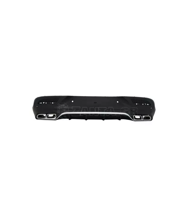 Diffuser Πίσω Προφυλακτήρα Για Mercedes-Benz GLE Coupe C292 2015-2019 GLE63 Amg Look Για Amg Sport Line Προφυλακτήρες Σετ Με Μπο