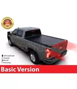 Tessera Roll+ ρολό καπάκι σε Μαύρο Ματ Chevrolet Silverado 2500 / 3500 HD 2020+ 