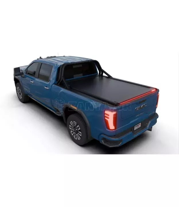 Tessera Roll+ ρολό καπάκι σε Μαύρο Ματ GMC Sierra 2500 / 3500 HD 2020+