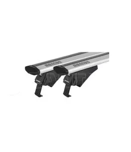 ΜΠΑΡΕΣ ΟΡΟΦΗΣ ΑΛΟΥΜΙΝΙΟΥ BLADE L SILVER 127cm ΜΕ ΑΚΡΑ ALFA HIGH ΓΙΑ FLUSH / STANDARD RAILS MENABO - 2 ΤΕΜ. 