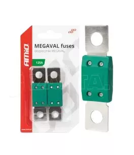ΑΣΦΑΛΕΙΕΣ MEGAVAL 125A AMIO - 2 Τεμ. 