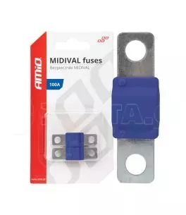 ΑΣΦΑΛΕΙΕΣ MIDIVAL 100A AMIO - 2 Τεμ. 