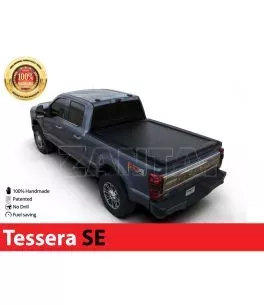 Ρολό καπάκι καρότσας αλουμινίου Tessera SE σε μαύρο ματ Ford F-250 / F-350 2023+ 